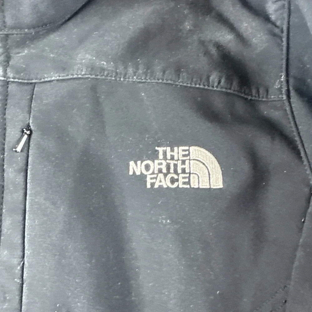 North Face Apex Jacket Womens M Black Softshell Full Zip Windbreaker Outdoor TNF - Picture 6 of 11